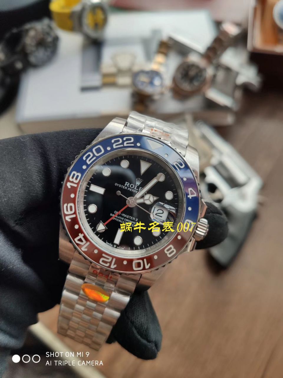 【NOOB Factory Rolex top  Replica Copy  Watches 】 Rolex  GMT MASTER II系列126710BLRO-0001 wrist watches  / R378