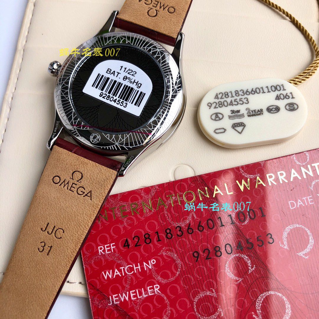 【渠道OMEGA原单女装】OMEGA碟飞系列428.18.36.60.11.001 wrist watches  / M613