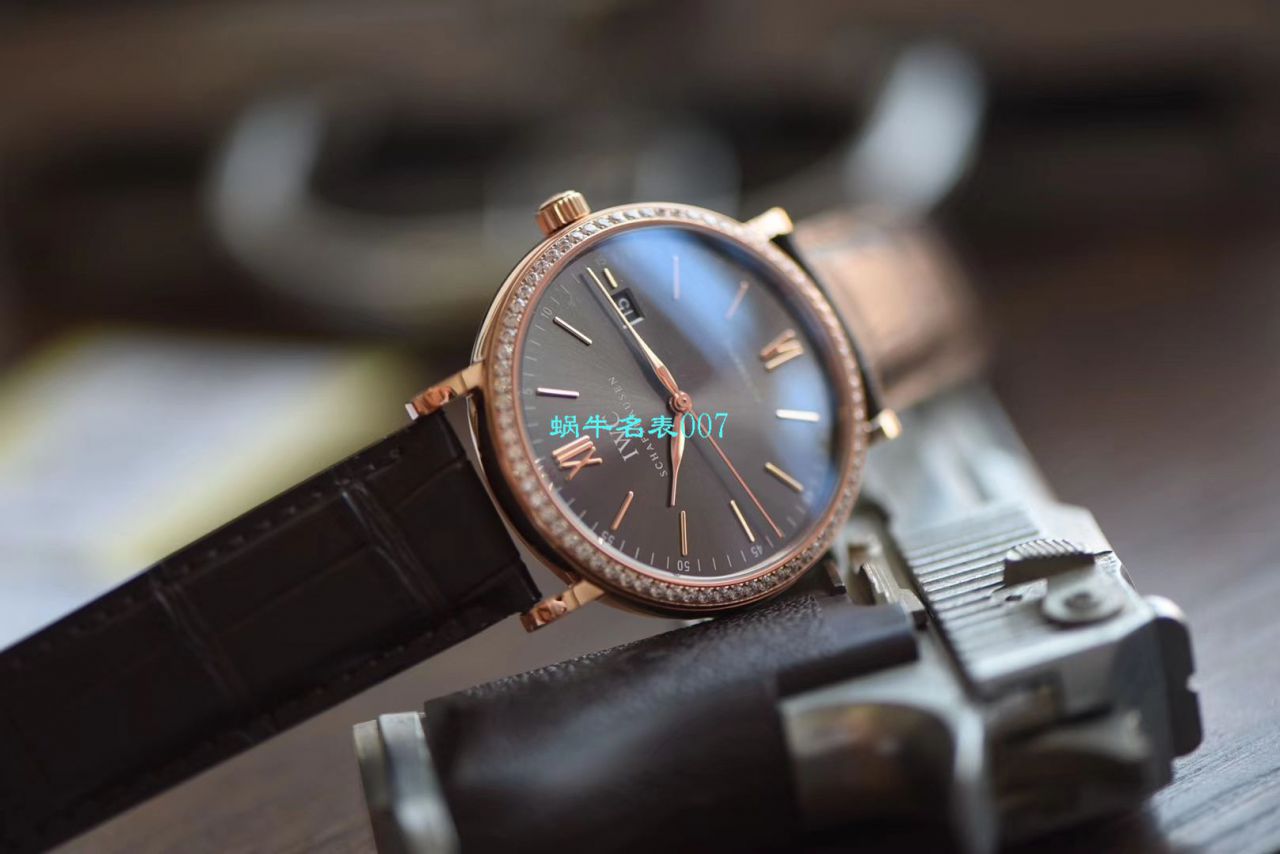 【 Video analysis V7 Factory IWC top  Replica 表】 IWC 表柏涛菲诺 Replica IW356516 wrist watches  / WG396