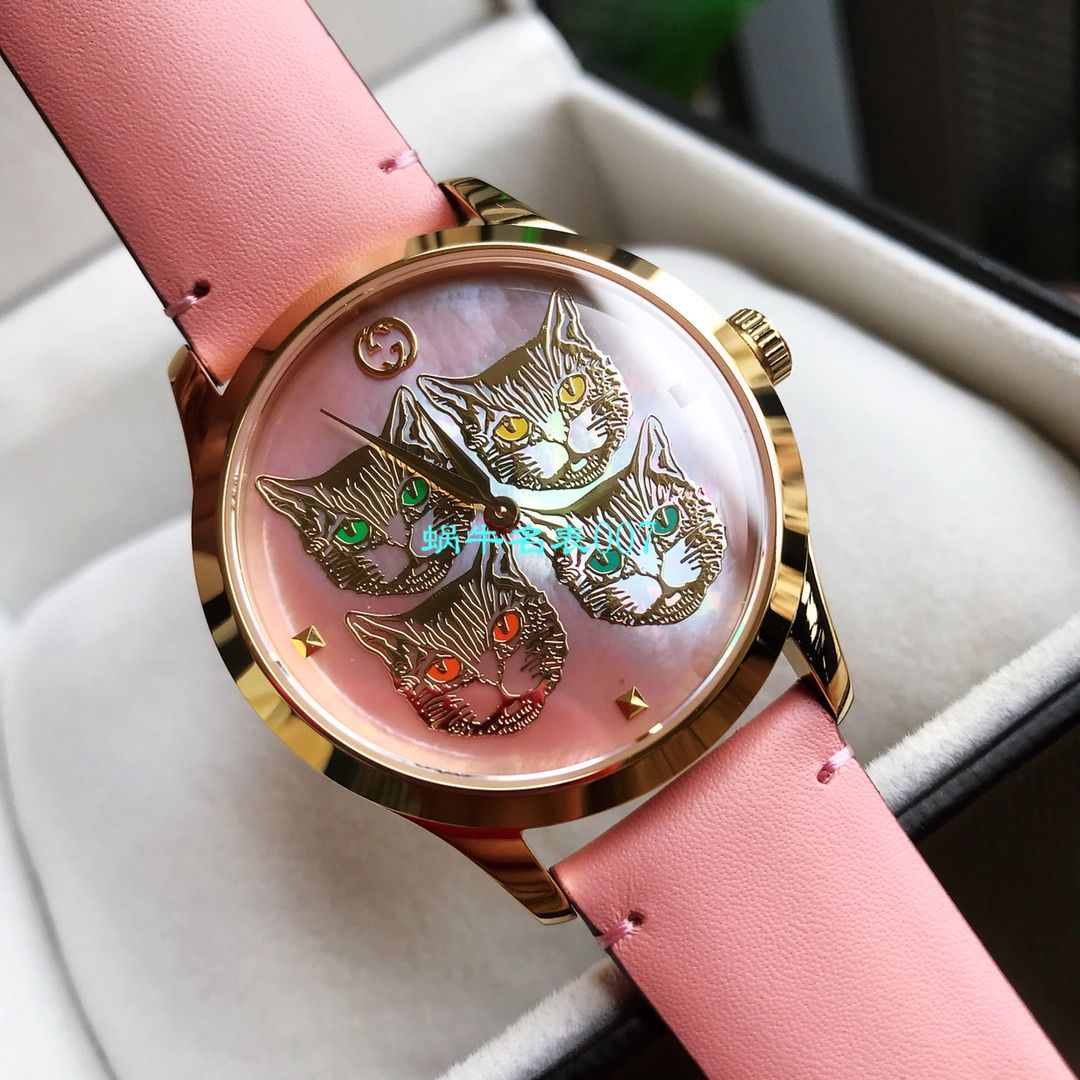 【渠道原单】Gucci古驰猫头鹰G-Timeless 系列女士 wrist watches ，38 毫米 / GUCCI KK17