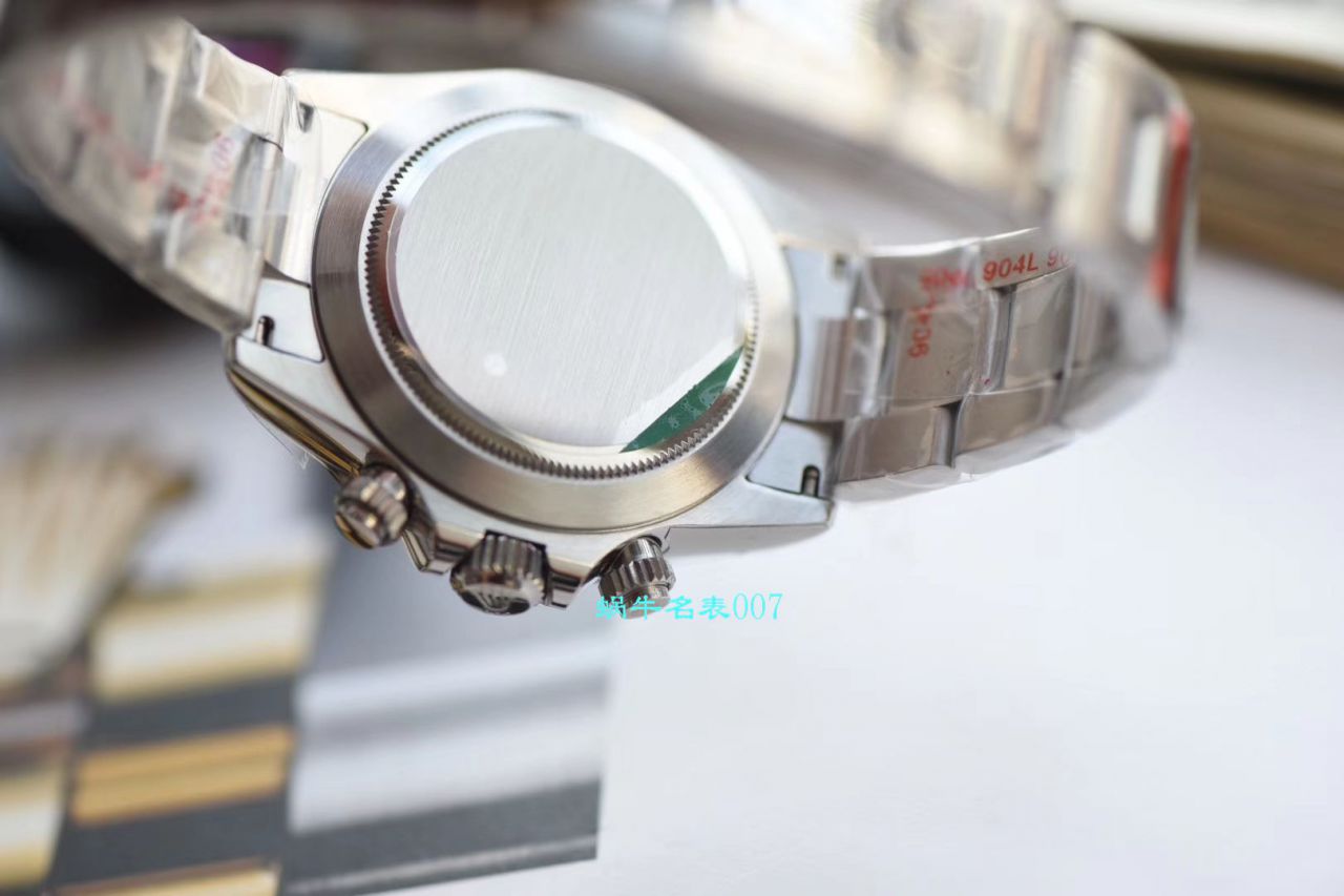 【NOOB Factory  Replica  Rolex  Ditongna  Watches 】N Factory 熊猫迪V3升级版来袭 Cosmograph Daytona  Ditongna  Replica 116500LN-78590 wrist watches  / R380