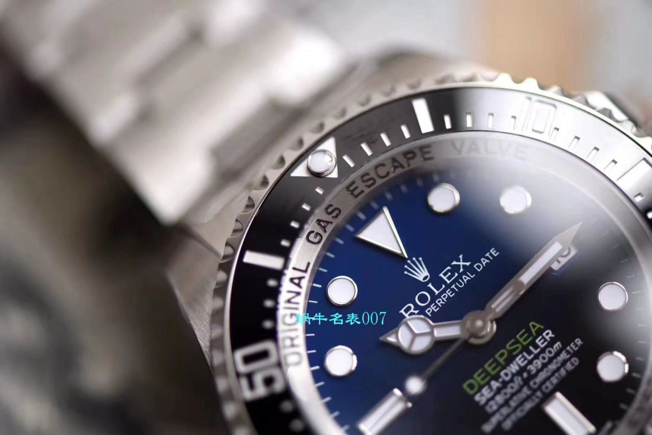 【AR Factory  Replica 超级904L精钢渐变蓝鬼王 Watches 】 Rolex 海使型 Replica Copy 116660-98210 蓝盘 wrist watches  / R381