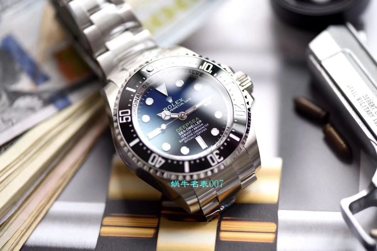 【AR Factory  Replica 超级904L精钢渐变蓝鬼王 Watches 】 Rolex 海使型 Replica Copy 116660-98210 蓝盘 wrist watches  / R381