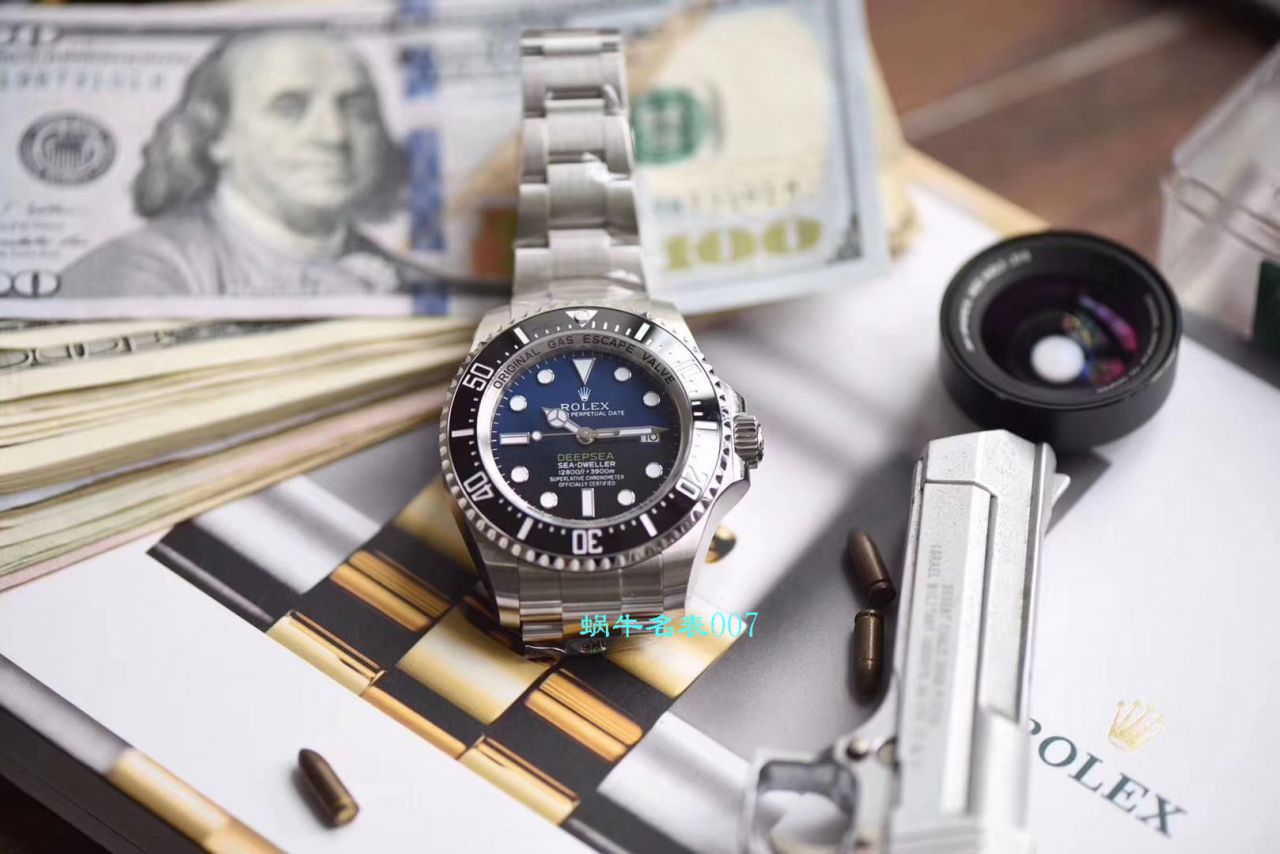 【AR Factory  Replica 超级904L精钢渐变蓝鬼王 Watches 】 Rolex 海使型 Replica Copy 116660-98210 蓝盘 wrist watches  / R381