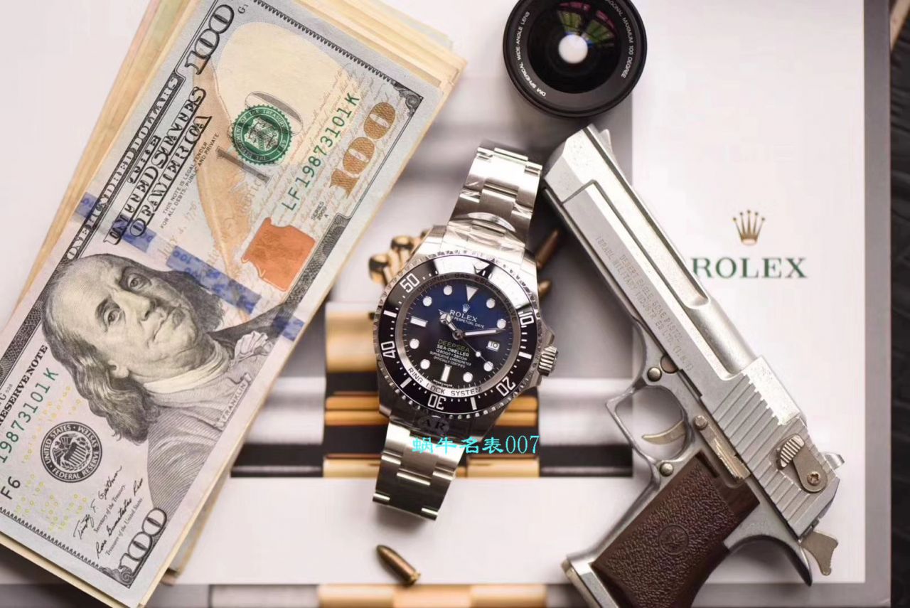 【AR Factory  Replica 超级904L精钢渐变蓝鬼王 Watches 】 Rolex 海使型 Replica Copy 116660-98210 蓝盘 wrist watches  / R381