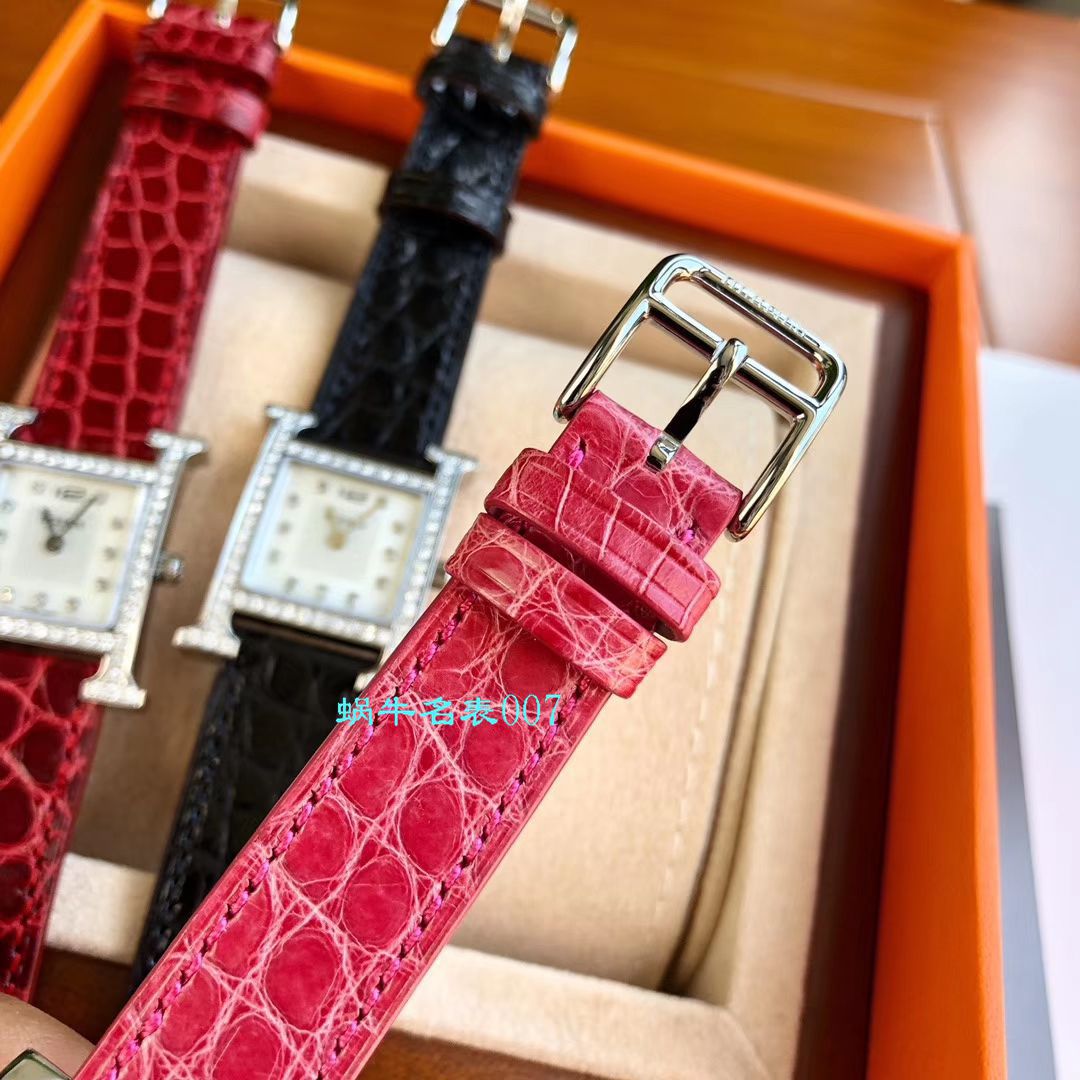 【 TOP  copy customized 真钻女表】Hermès爱马仕HEURE H系列W036819WW00，W036766WW00 wrist watches  / HermA01