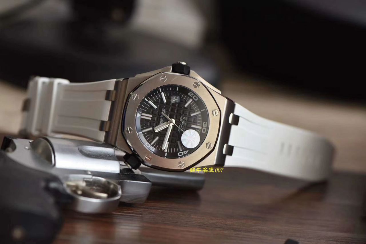 【JF Perfect  High quality  Replica 】 Video analysis Audemars Piguet  Royal Oak Offshore 系列15703ST.OO.A002CA.01 wrist watches ，全新V9S超强版正式闪亮登场 / AP156