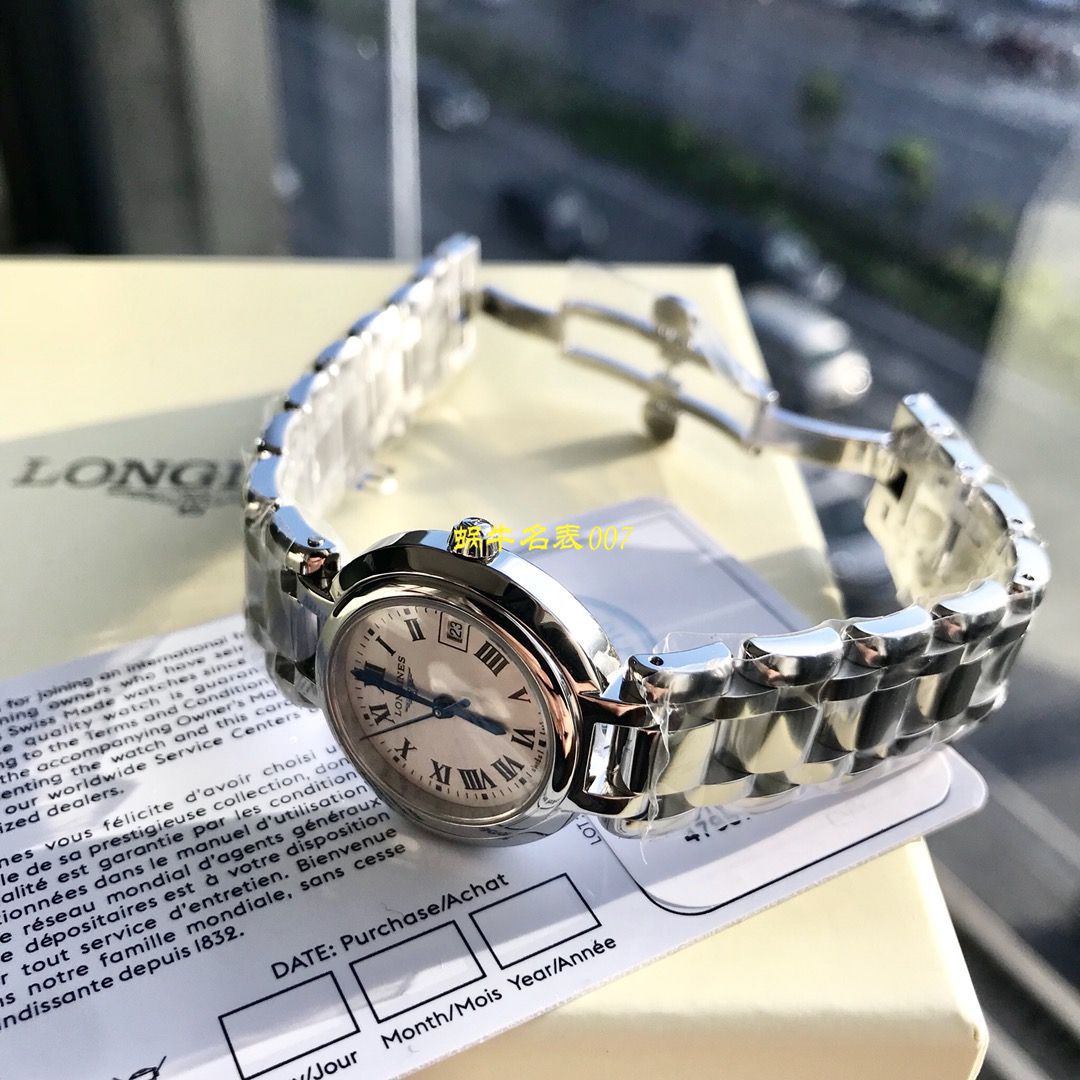 【渠道原单女表】 Longines 优雅 PRIMALUNA心月系列L8.110.4.71.6 wrist watches  / L122