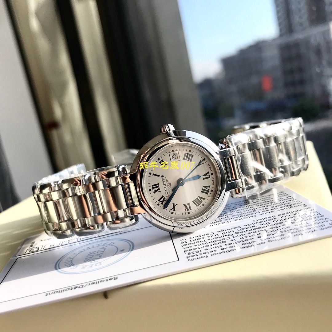 【渠道原单女表】 Longines 优雅 PRIMALUNA心月系列L8.110.4.71.6 wrist watches  / L122
