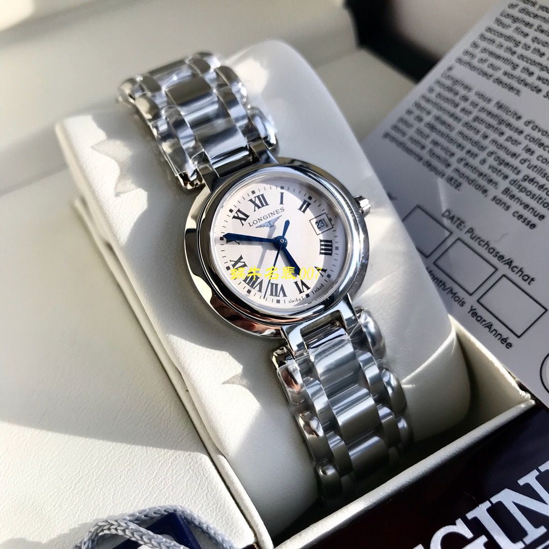 【渠道原单女表】 Longines 优雅 PRIMALUNA心月系列L8.110.4.71.6 wrist watches  / L122