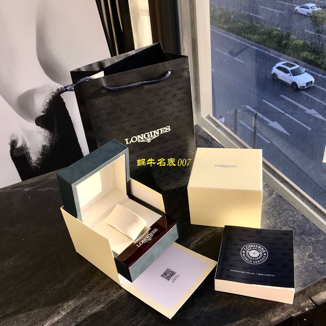 【渠道原单真钻Longines女表】 Longines 优雅PRIMALUNA心月系列L8.110.4.87.6 wrist watches  / L123