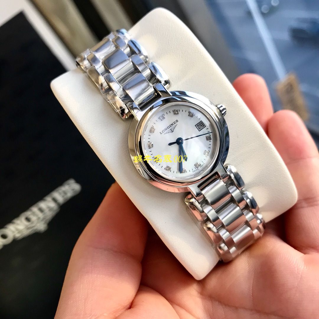 【渠道原单真钻Longines女表】 Longines 优雅PRIMALUNA心月系列L8.110.4.87.6 wrist watches  / L123