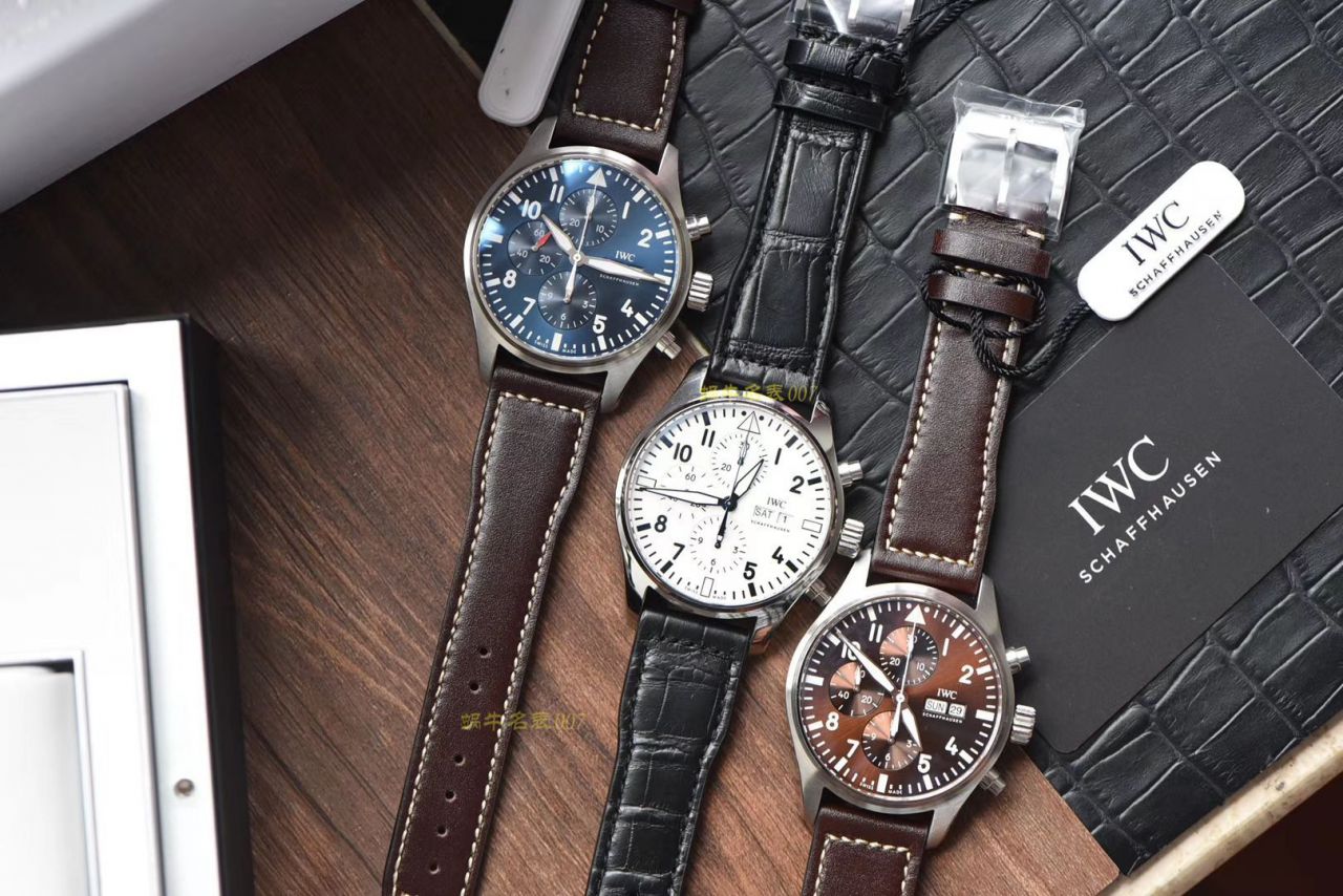 【独家评测视频渠道原单】IWC IWC 表飞行员系列IW377709 wrist watches  / WG503