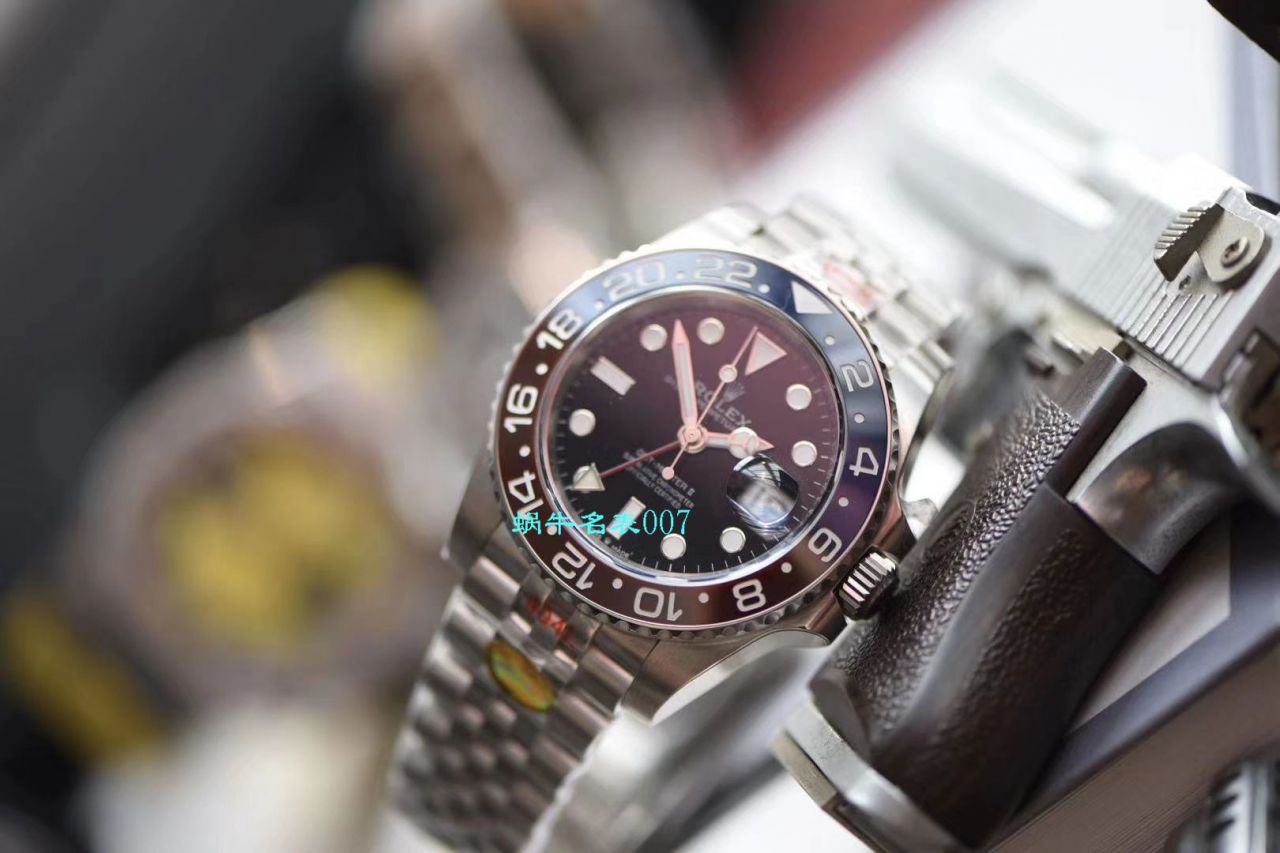 【 Video analysis N Factory  top 红蓝圈仿 Replica Copy 表】 Rolex  GMT MASTER II系列126710BLRO-0001 wrist watches  / R387
