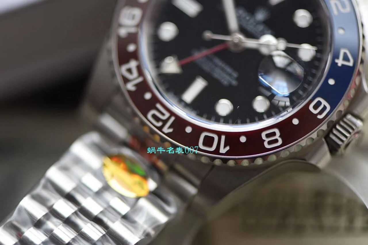 【 Video analysis N Factory  top 红蓝圈仿 Replica Copy 表】 Rolex  GMT MASTER II系列126710BLRO-0001 wrist watches  / R387