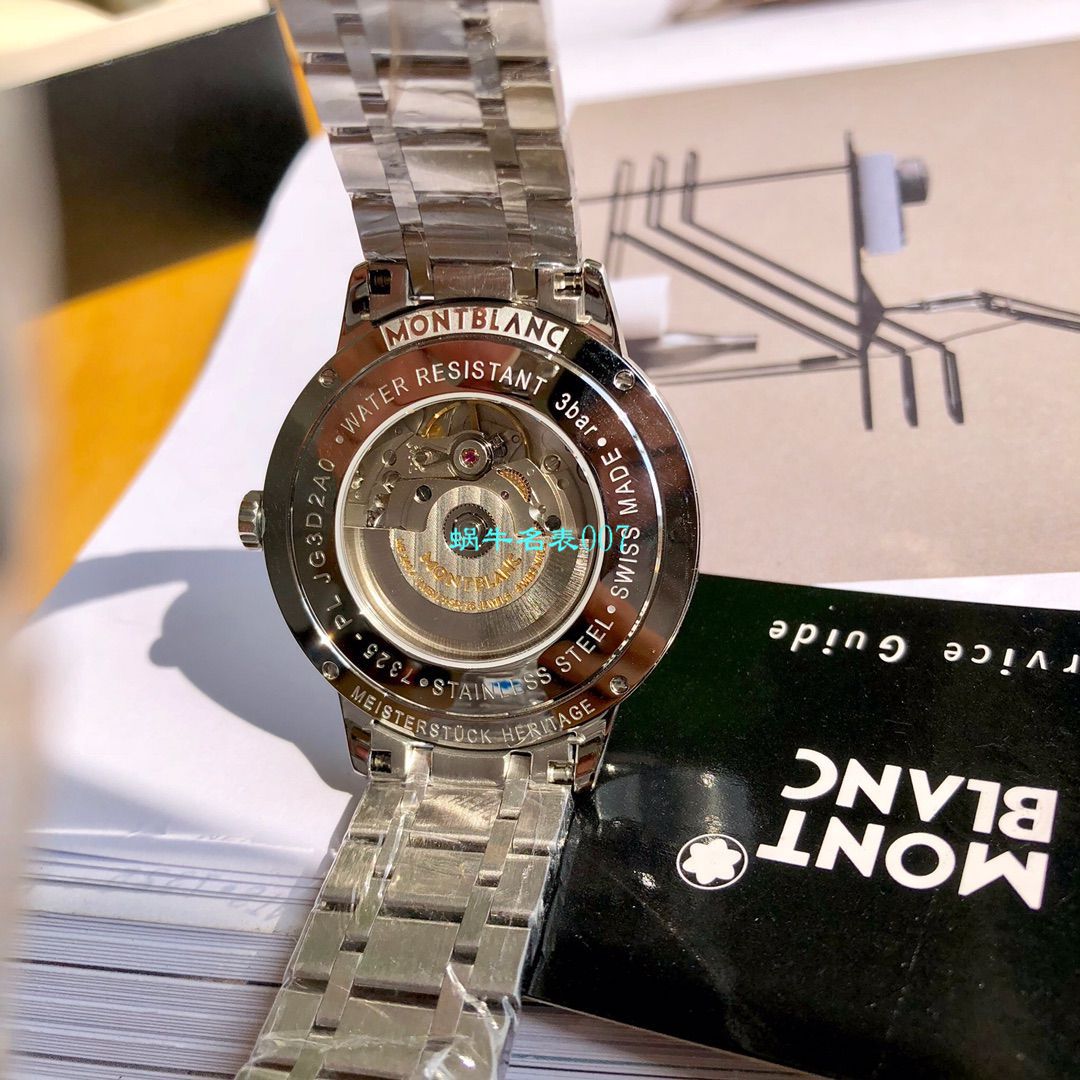 【MONTBLANC渠道原单】万宝龙传承典藏系列U0111581 wrist watches  / M022