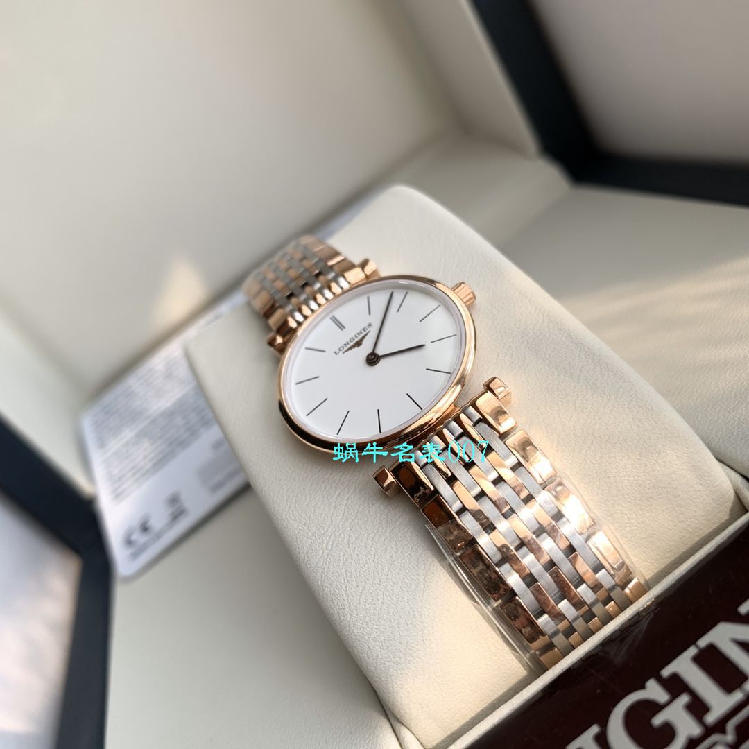 【渠道原单】 Longines 优雅系列L4.209.1.92.7 wrist watches  / L101