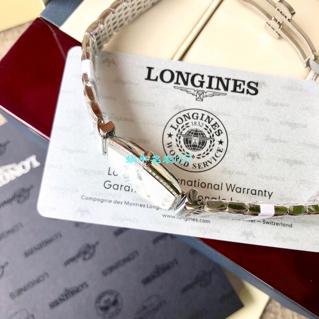 【渠道钻面款真钻原单】 Longines 优雅系列嘉岚L4.288.0.58.6，L4.288.0.87.6女士 wrist watches  / L128