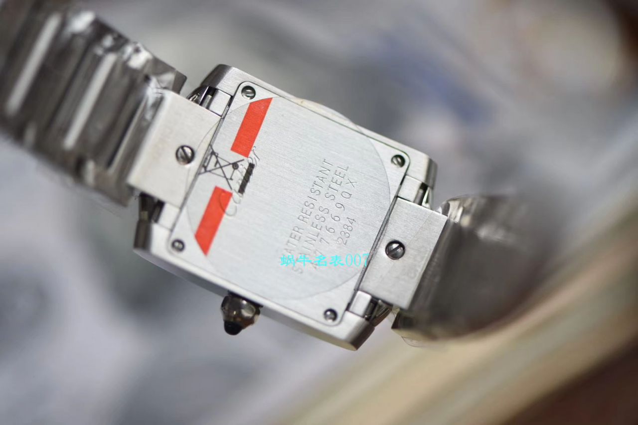 【8848 Factory  Cartier 法国坦克 Replica Copy 女表】 Cartier  坦克系列W50012S3 wrist watches  / K232