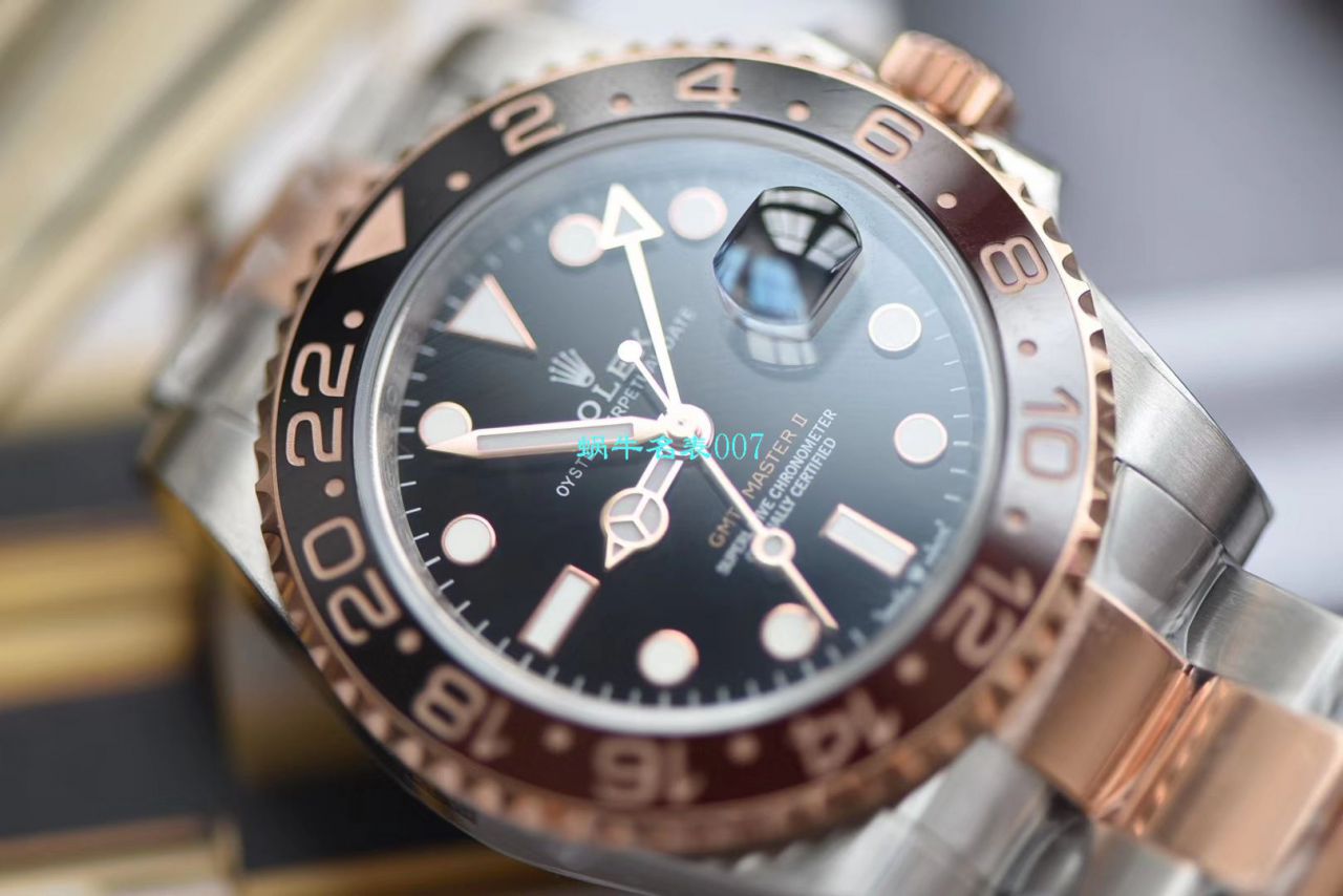 【LF Factory Rolex top  Replica Copy  Watches 】 Rolex  GMT MASTER II系列镶钻116758 SAru-78208,116759 SAru-78209 wrist watches  / R389