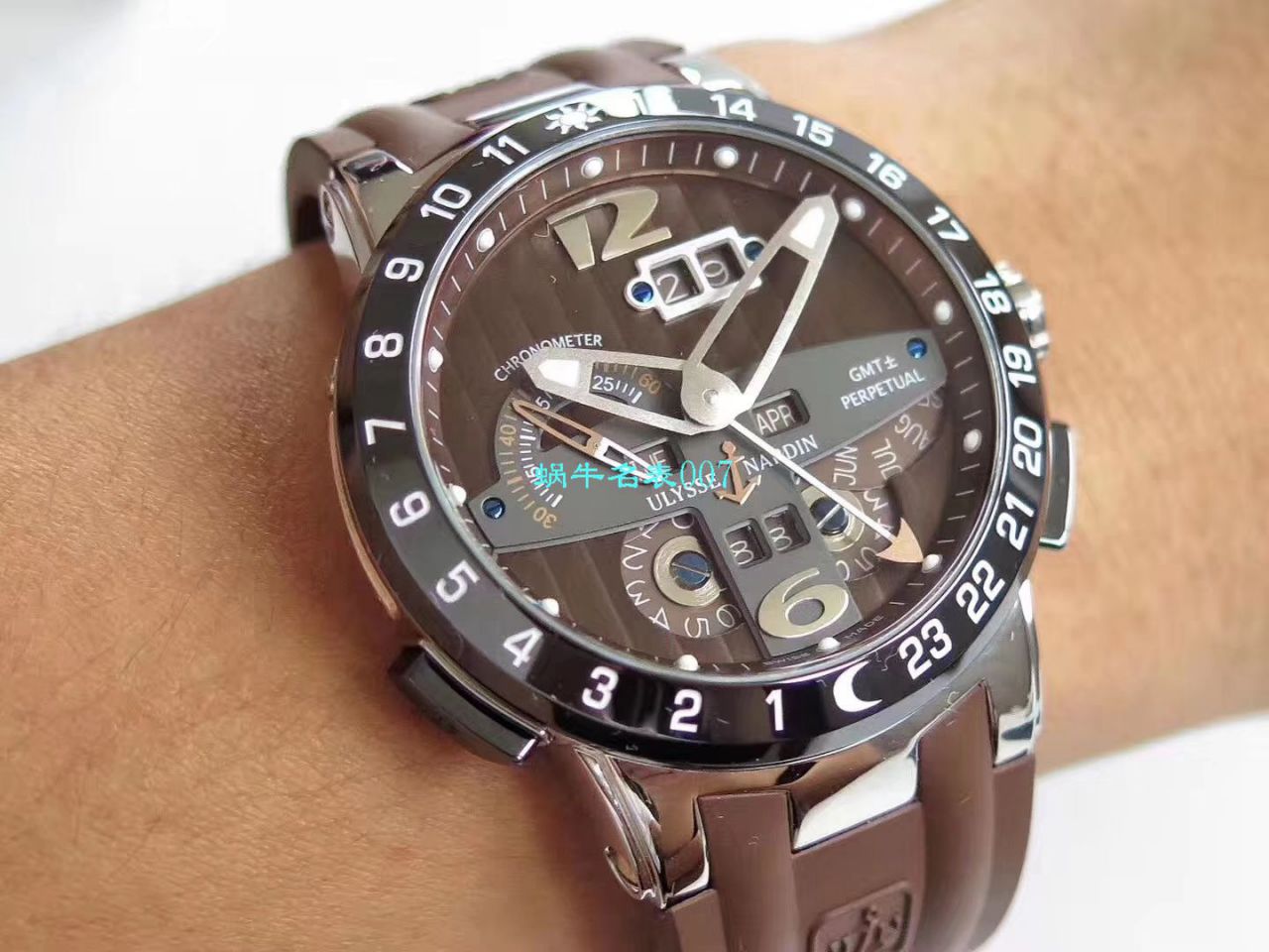 【 Video analysis TWA Factory Ulysse Nardin Replica Copy 表】 Ulysse Nardin 表复杂功能系列320-00/BQ wrist watches  / YD016