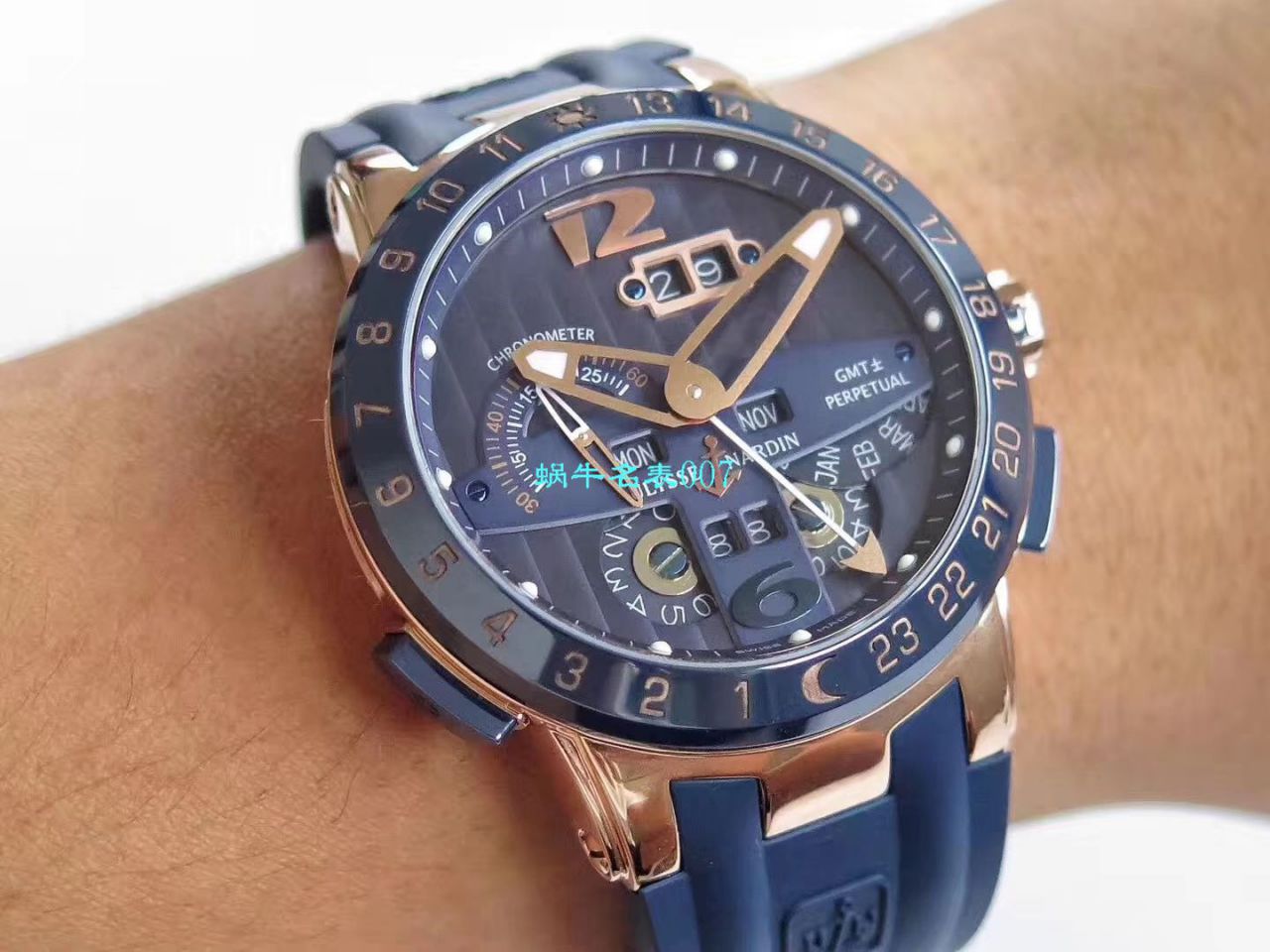 【 Video analysis TWA Factory Ulysse Nardin Replica Copy 表】 Ulysse Nardin 表复杂功能系列320-00/BQ wrist watches  / YD016