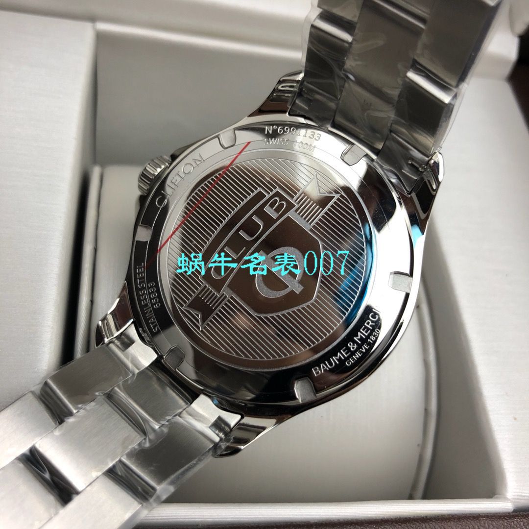 【渠道原单Baume&Mercier】名士表克里顿俱乐部系列M0A10340，10378 wrist watches  / BM07