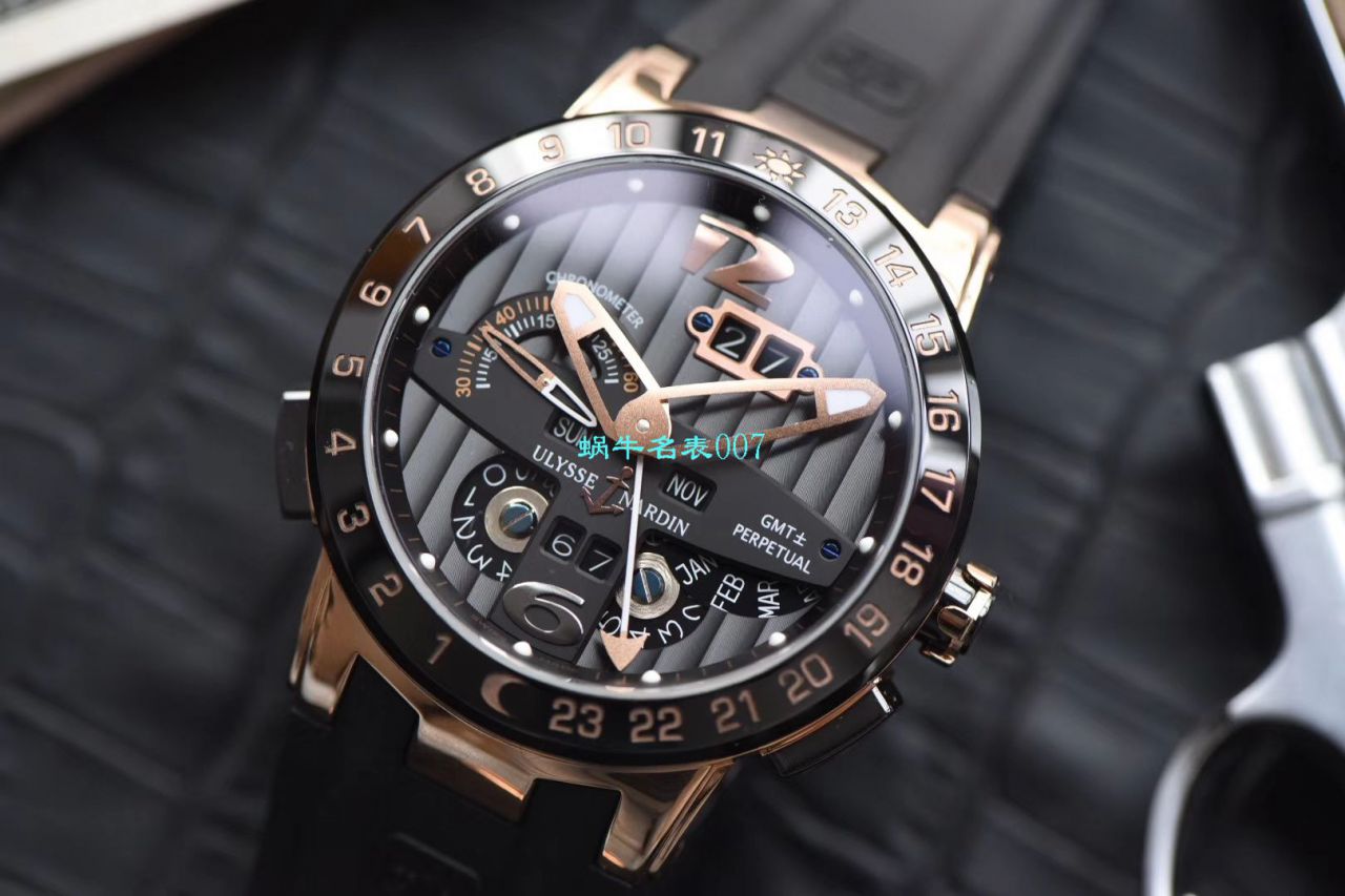 【评测TWA Ulysse Nardin  Replica Copy  Watches 】 Ulysse Nardin 表复杂功能系列326-03 wrist watches  / YD017