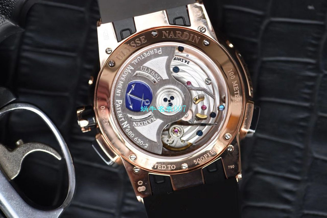 【评测TWA Ulysse Nardin  Replica Copy  Watches 】 Ulysse Nardin 表复杂功能系列326-03 wrist watches  / YD017