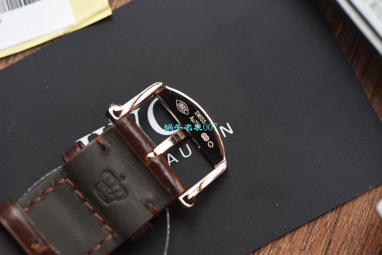 【 Video analysis V7 Factory 目前全市场 Best 的 Replica Copy “莫桑石”钻圈版本】 IWC 柏涛菲诺系列IW356515，IW356516 wrist watches  / WG507