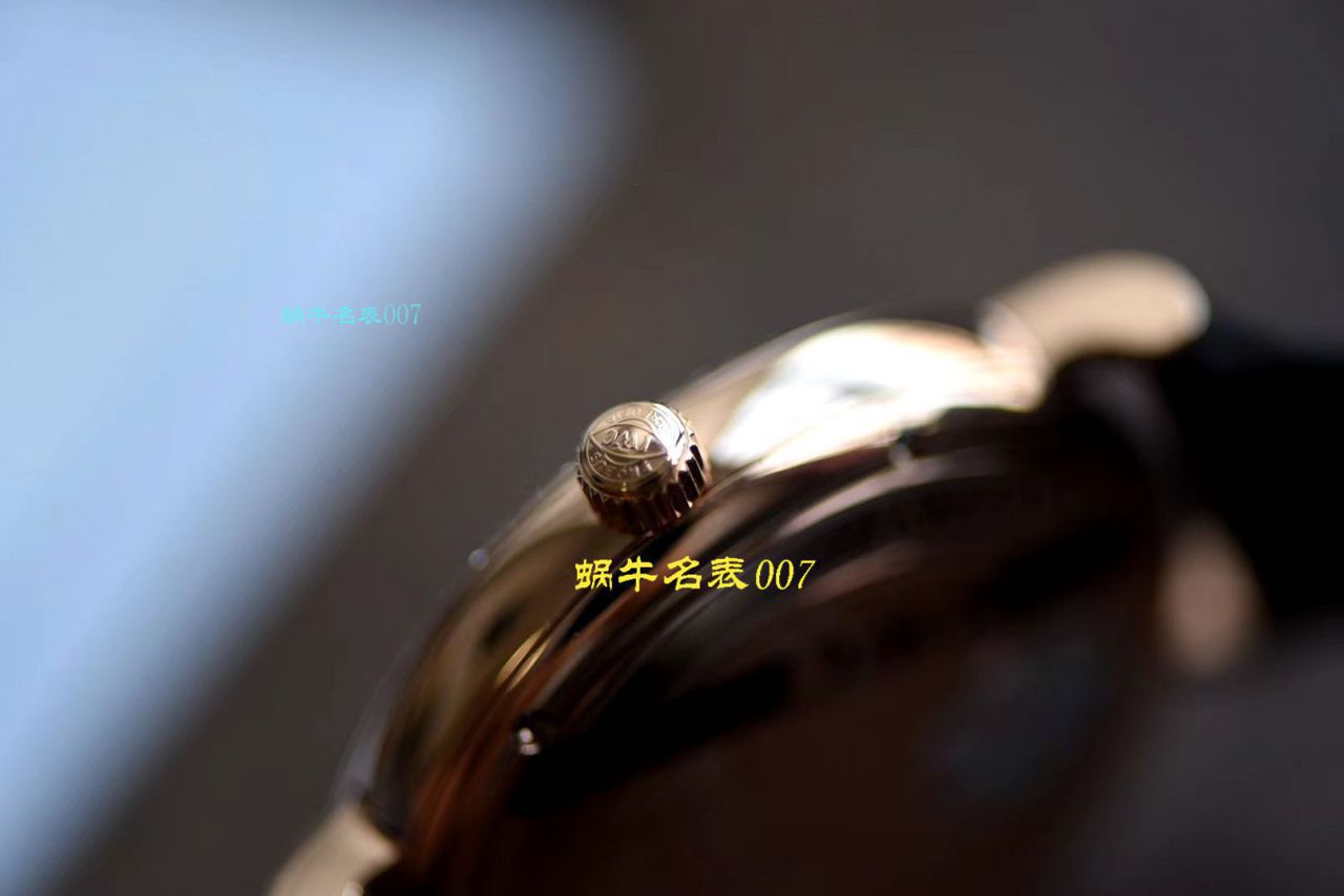 【 Video analysis V7 Factory 目前全市场 Best 的 Replica Copy “莫桑石”钻圈版本】 IWC 柏涛菲诺系列IW356515，IW356516 wrist watches  / WG507