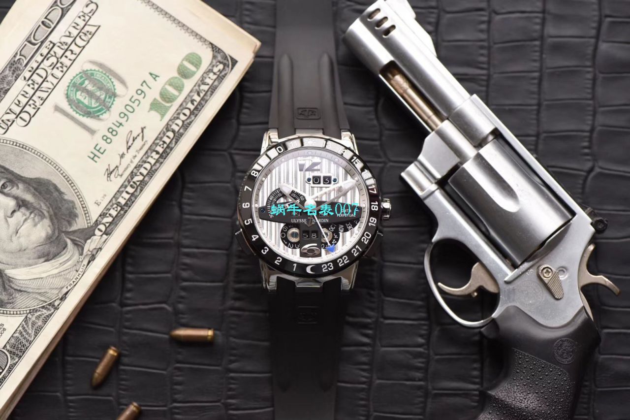 【 Video analysis TWA Factory Ulysse Nardin Replica Copy  Watches 】 Ulysse Nardin 表复杂功能万年历 wrist watches 系列 329-00-3 wrist watches  / YD018