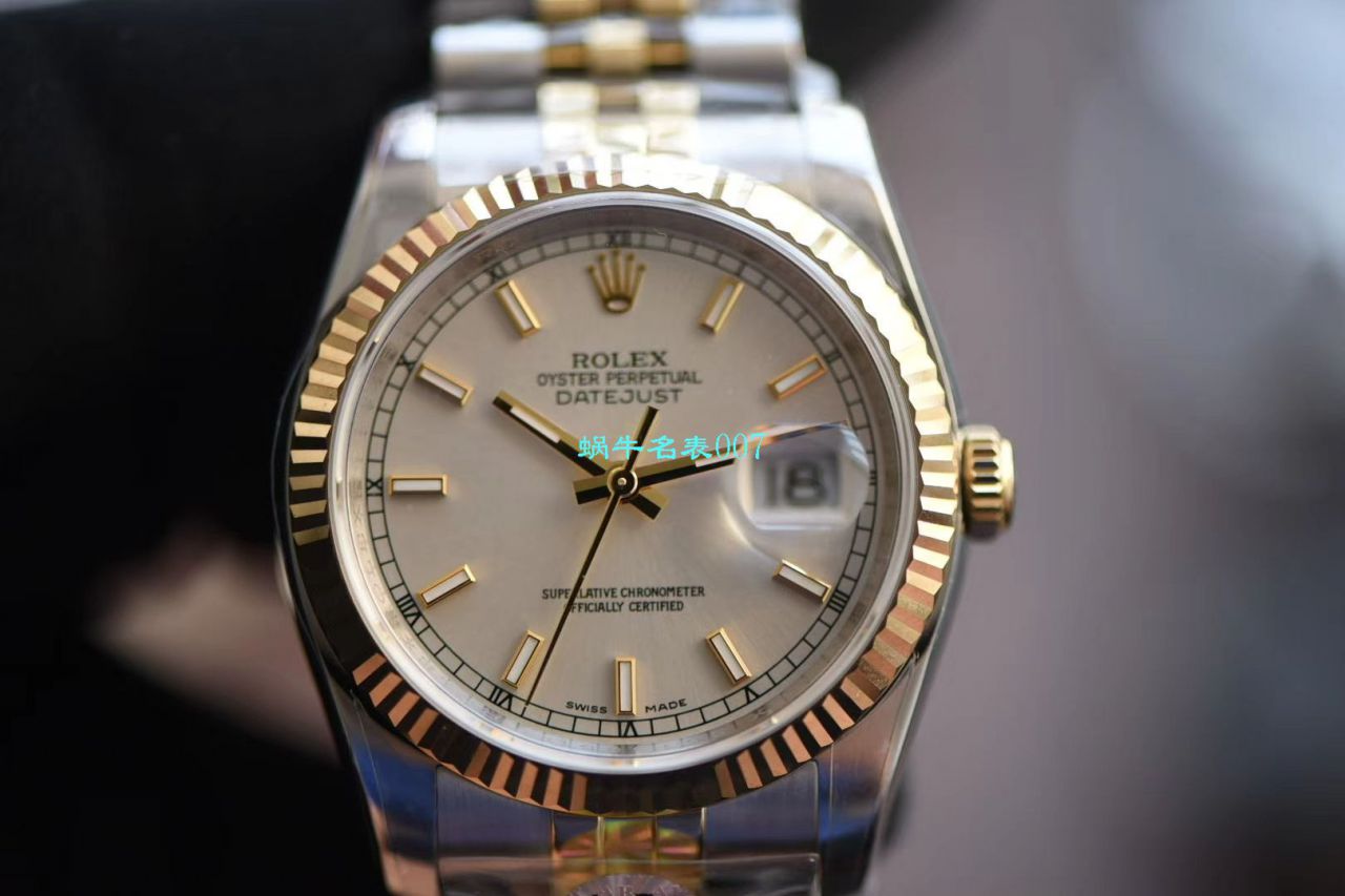 【 Video analysis AR Factory Rolex Replica Copy  Watches 】 Rolex  DATEJUST超级904L最强V2升级版116233  Datejust 36系列 wrist watches  / R398