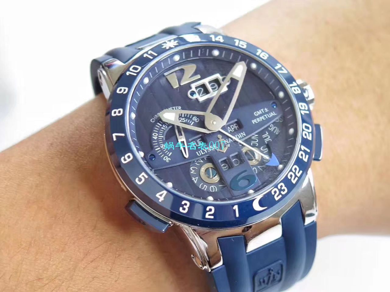 【TWA Factory  Perfect Ulysse Nardin精 Replica Watches 】 Ulysse Nardin 表复杂功能系列320-00-3 wrist watches  / YD019