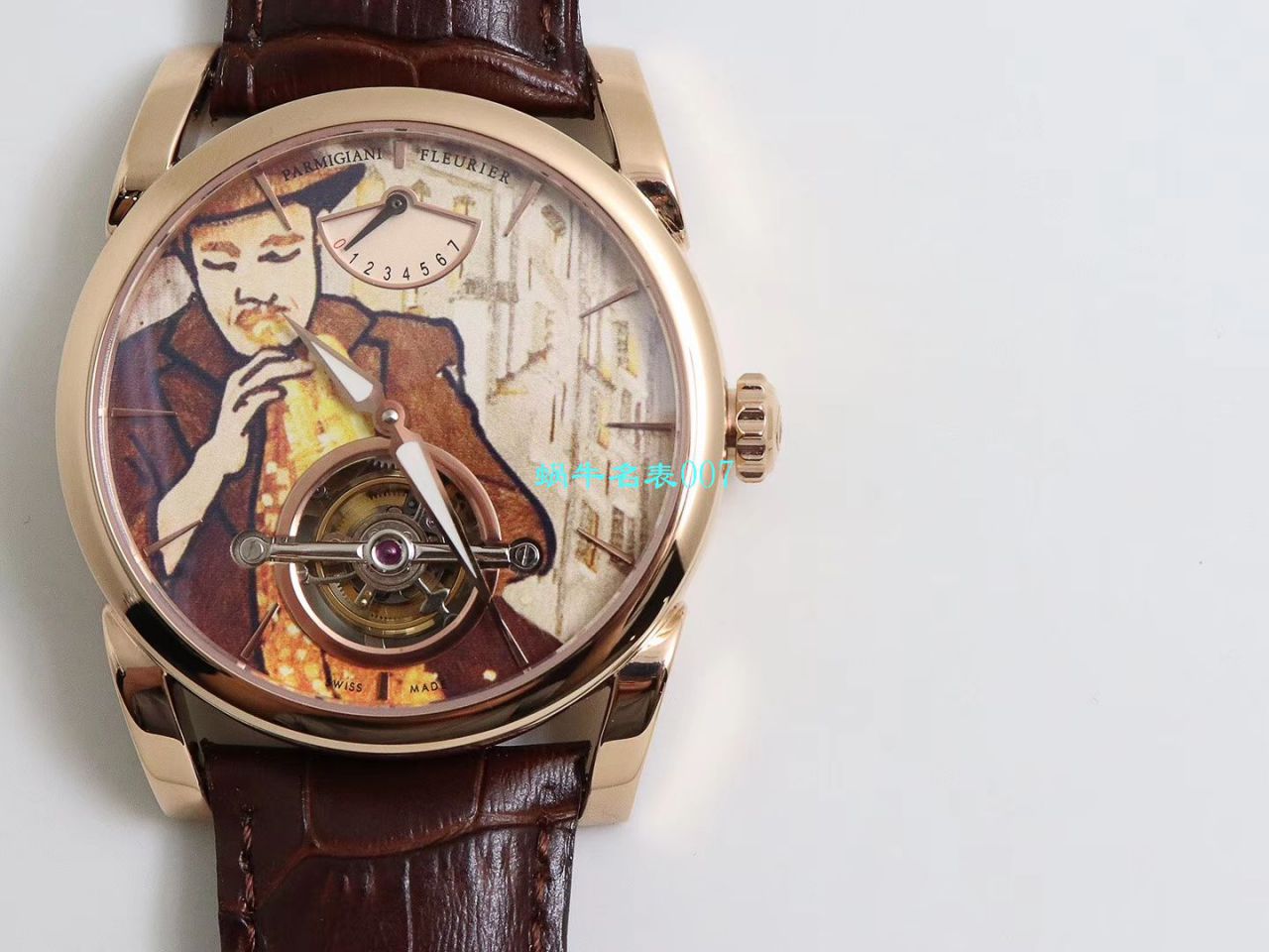 【JB Factory Parmigiani Fleurier Replica Copy  Tourbillon  Watches 】 Parmigiani 通达系列PFS251-1007000-HA1241 wrist watches  / PA036
