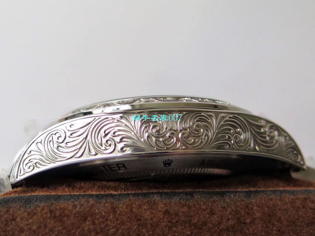 DJ创新之作，以 Rolex Milgauss为雏形配合业内最顶尖的篆刻手艺，ROLEX Milgauss雕花纹身 wrist watches  / R501