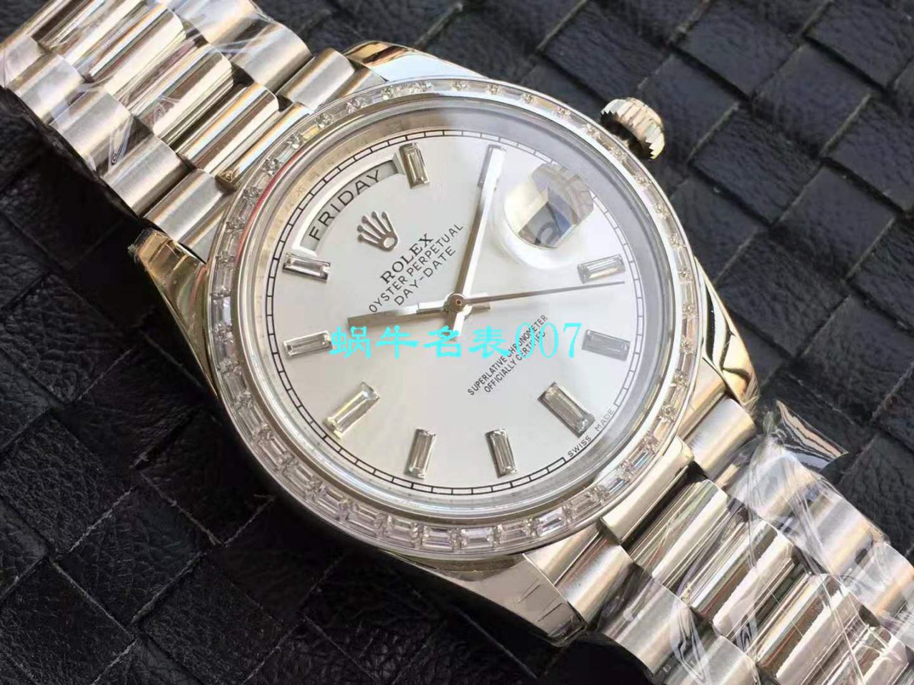 【EW Factory 1:1 Replica Copy  Watches 】 Rolex  Day-Date 型系列228396TBR蓝盘 wrist watches  / R153