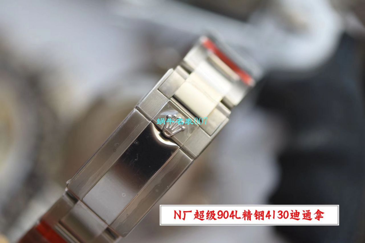 【N Factory V3升级版 Replica Copy 表】Rolex熊猫迪 Rolex  Cosmograph Daytona  Ditongna 系列116500LN-78590白盘 wrist watches  / R508
