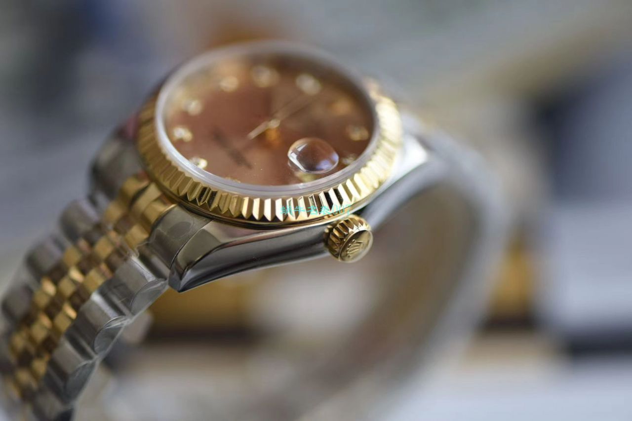 【台湾 Factory  Replica Copy ROLEX女表】 Rolex 女装  Datejust 31毫米系列178273香槟盘 wrist watches  / R510