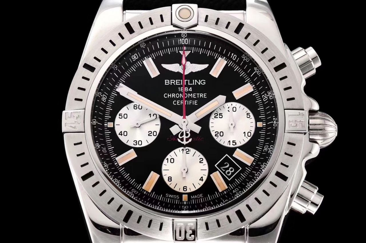 【GF Factory  top  Replica 熊猫眼 Watches 】 Breitling 机械计时 Replica AB01154G.G786.101W.A20D.1，AB01154G.BD13.101W.A20D.1 wrist watches  / BL121