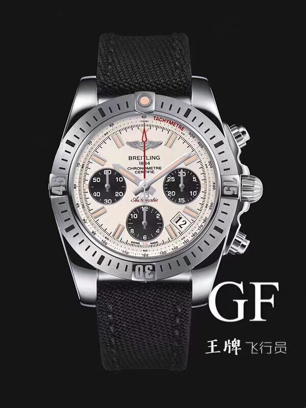 【GF Factory  top  Replica 熊猫眼 Watches 】 Breitling 机械计时 Replica AB01154G.G786.101W.A20D.1，AB01154G.BD13.101W.A20D.1 wrist watches  / BL121