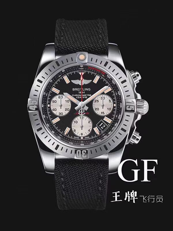 【GF Factory  top  Replica 熊猫眼 Watches 】 Breitling 机械计时 Replica AB01154G.G786.101W.A20D.1，AB01154G.BD13.101W.A20D.1 wrist watches  / BL121