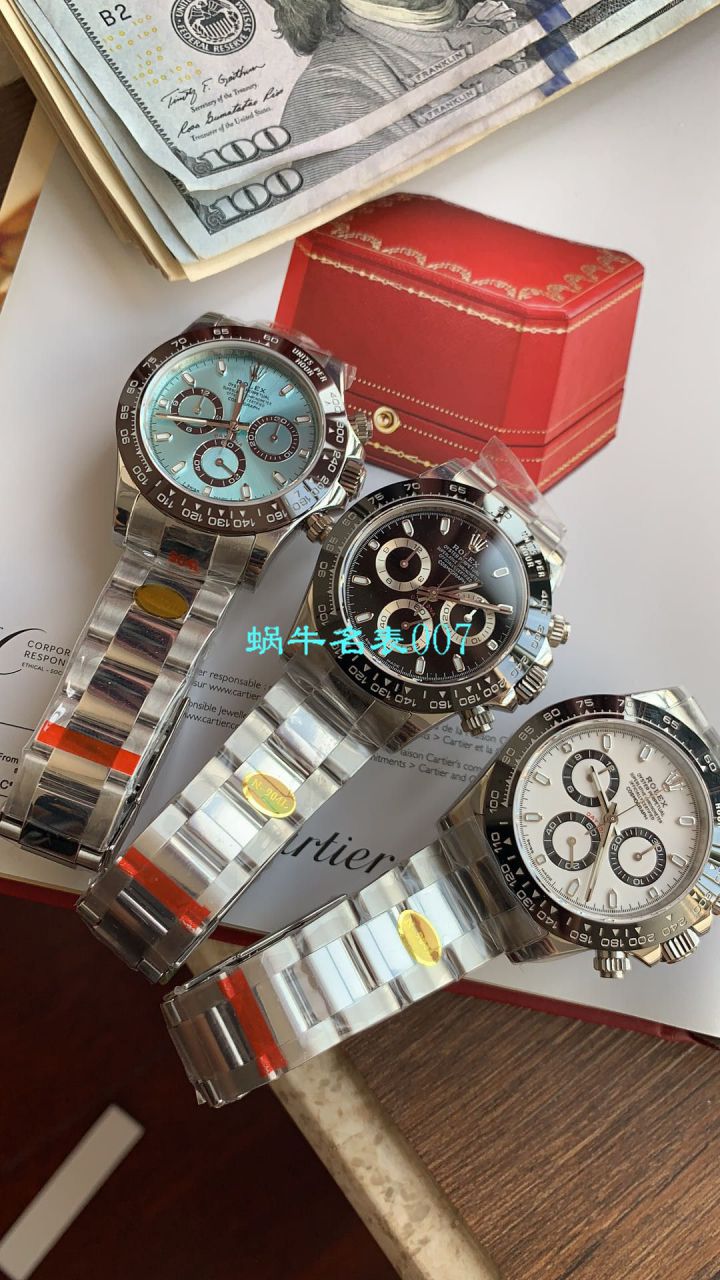 【N Factory V3升级版 Replica Copy 表】Rolex熊猫迪 Rolex  Cosmograph Daytona  Ditongna 系列116500LN-78590白盘 wrist watches  / R508