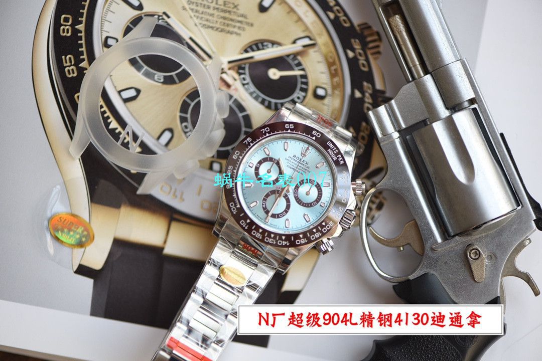 【N Factory V3升级版 Replica Copy 表】Rolex熊猫迪 Rolex  Cosmograph Daytona  Ditongna 系列116500LN-78590白盘 wrist watches  / R508