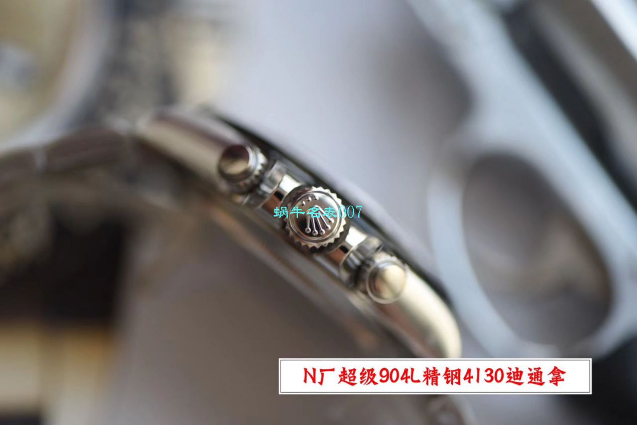 【N Factory V3升级版 Replica Copy 表】Rolex熊猫迪 Rolex  Cosmograph Daytona  Ditongna 系列116500LN-78590白盘 wrist watches  / R508