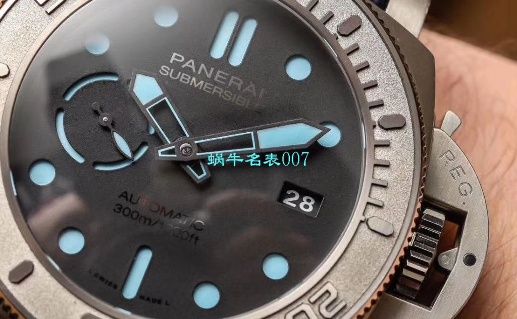 【VS Factory 新款发售：PAM985-47mm Perfect  High quality  Replica Watches 】Panerai SUBMERSIBLE 潜行系列PAM00985 wrist watches  / VSPAM985
