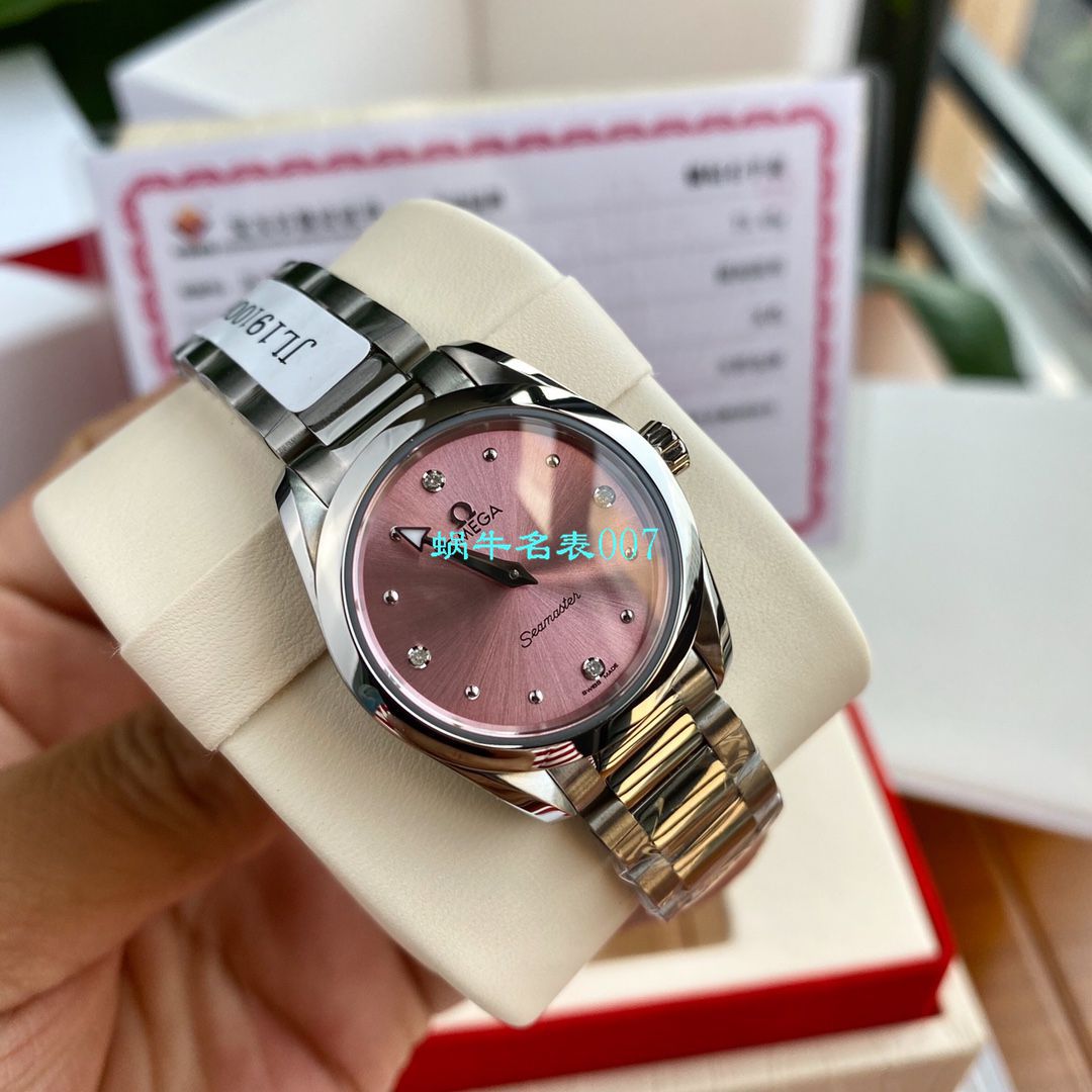 【渠道原单女表】OMEGA Seamaster 系列220.10.28.60.60.001 wrist watches  / M629