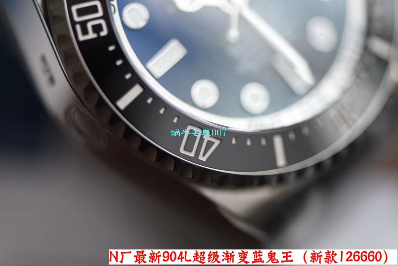 【 Video analysis 超级神器】N Factory  Replica 最新904L Replica Copy 超级渐变蓝鬼王～ Rolex m126660-0002 Watches  / R500