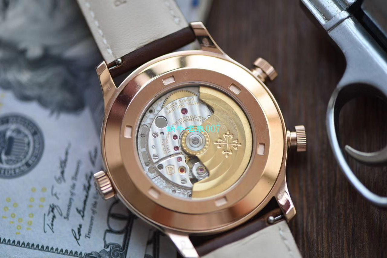 【 Video analysis GP Factory  Replica Watches 价格】 PATEK PHILIPPE 复杂功能计时 Replica 5524R-001 wrist watches  / BD237