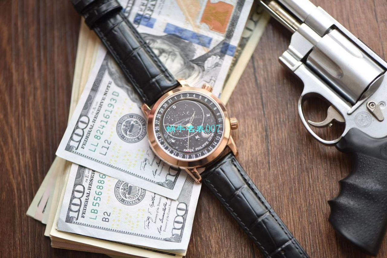 【台湾 Factory  PATEK PHILIPPE 星空多少钱】 PATEK PHILIPPE 超级复杂功能计时 Replica Copy 6102R-001 wrist watches  / BD239